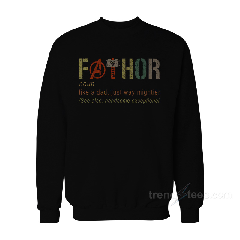 Avengers Fathor Definition Sweatshirt