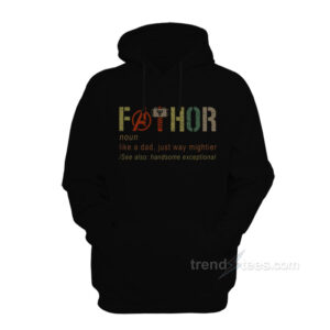Avengers Fathor Definition Hoodie