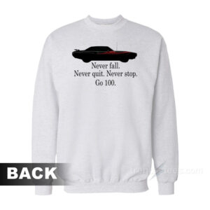 SuperM Never Fall Never Quit Never Stop Go 100 Sweatshirt