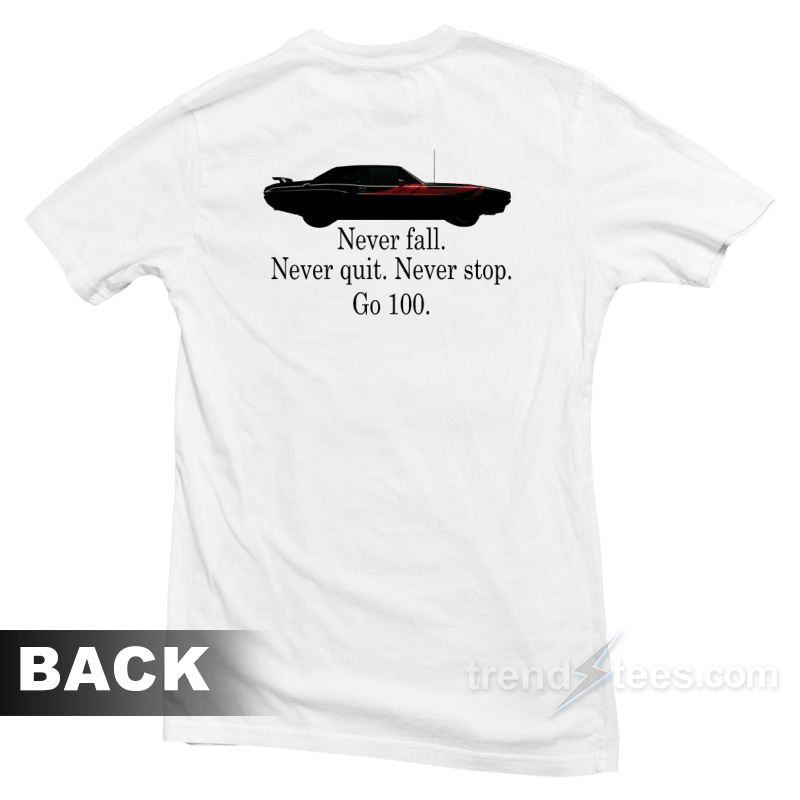 SuperM Never Fall Never Quit Never Stop Go 100 T-Shirt