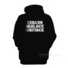 Silver & Black Attack Hoodie