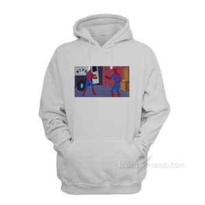 Spider-Man Pointing at Spider-Man Meme Hoodie