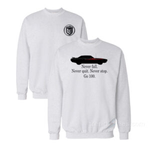 SuperM Never Fall Never Quit Never Stop Go 100 Sweatshirt