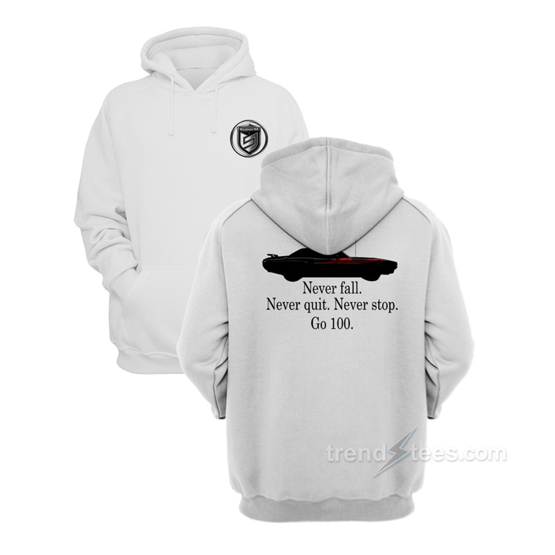 SuperM Never Fall Never Quit Never Stop Go 100 Hoodie