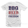 BBQ Beer Freedom T-Shirt
