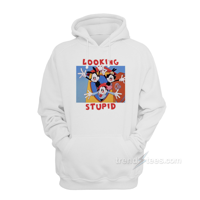 Looking Stupid Animaniacs Hoodie