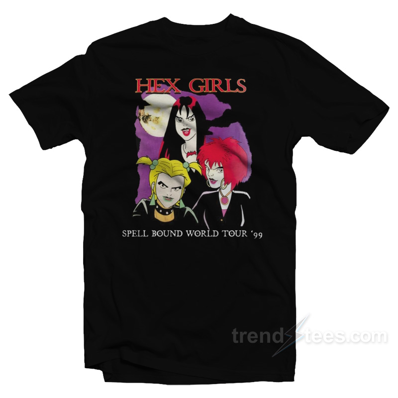 Scooby Doo The Hex Girls Spend Bound World Tour T-Shirt