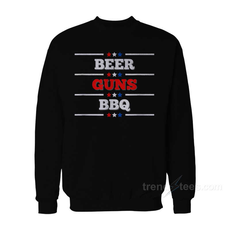 Beer Guns BBQ Sweatshirt