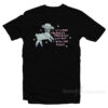 I Will Not Tolerate Your Bull Shit But I Wish You Peace T-Shirt