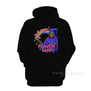 Power Nap Rainbow Grim Reaper Hoodie