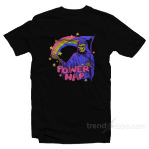 Power Nap Rainbow Grim Reaper T-Shirt