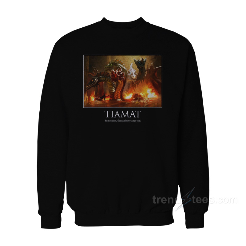Tiamat - Sometimes The Rainbow Tastes You Sweatshirt