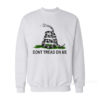 Don't Tread On Me Gadsden Flag Gold Sweatshirt