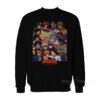 Heroes vs Villains Shonen Manga Sweatshirt