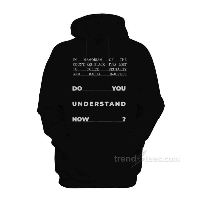 In Memoriam Of The Countless Black Lives Lost Hoodie