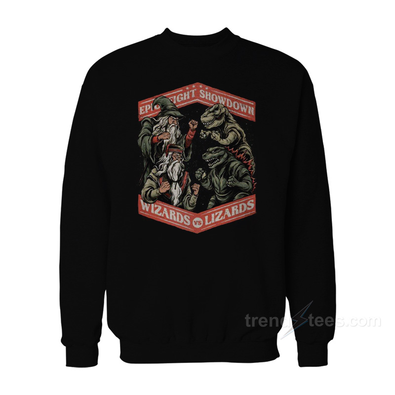 Wizards VS Lizards Sweatshirt