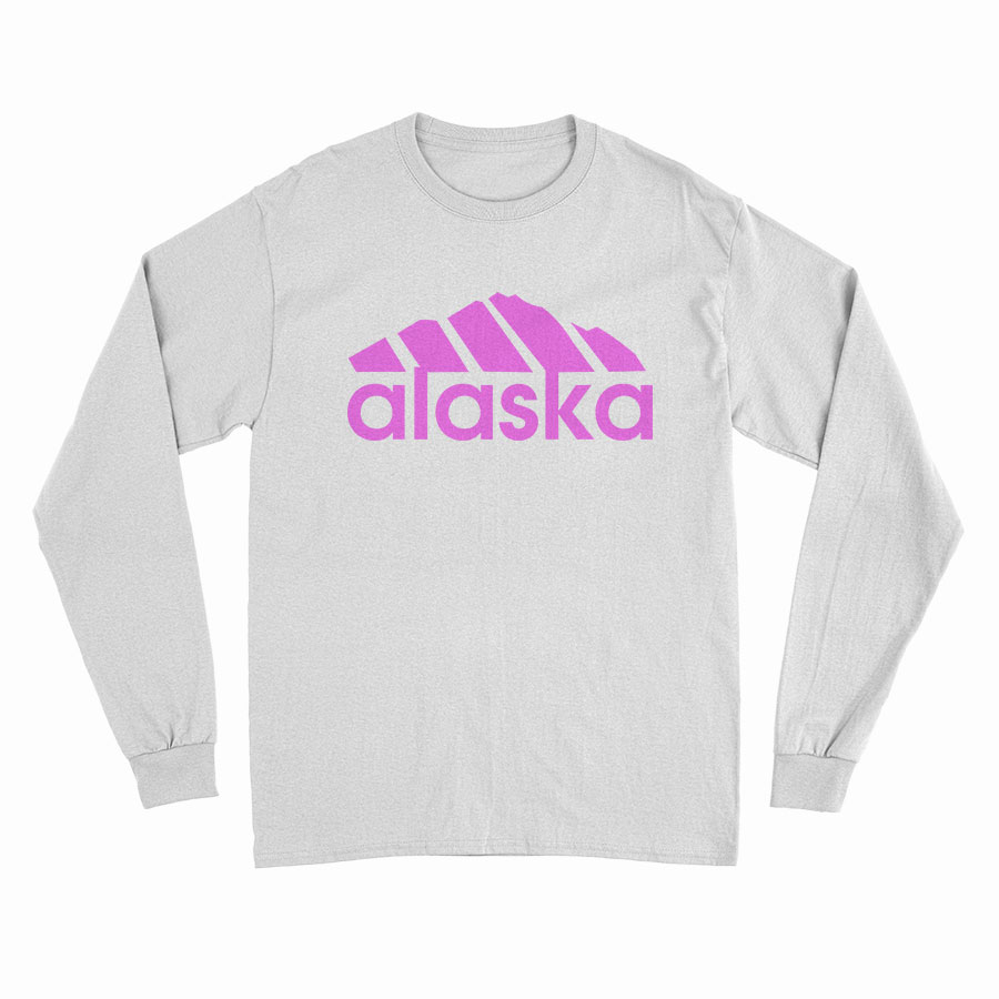 Alaska Adidas Parody Long Sleeve Shirt