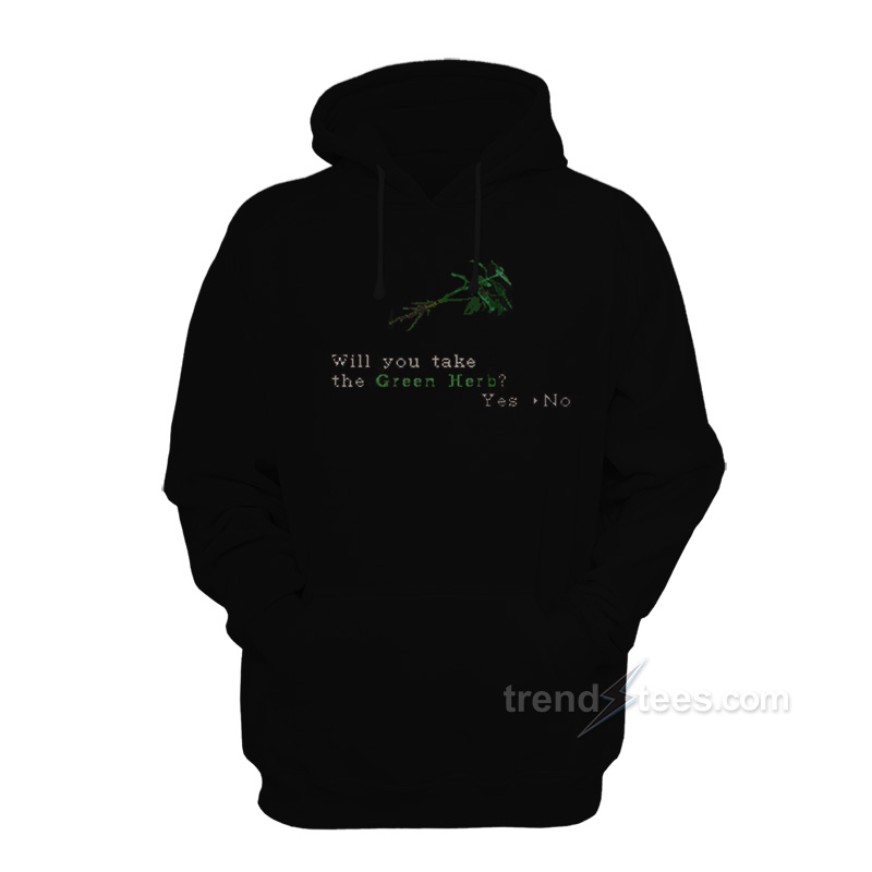 No Green Herbs Hoodie