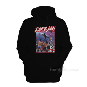 Bad Bunny Royal Rumble Splash Hoodie
