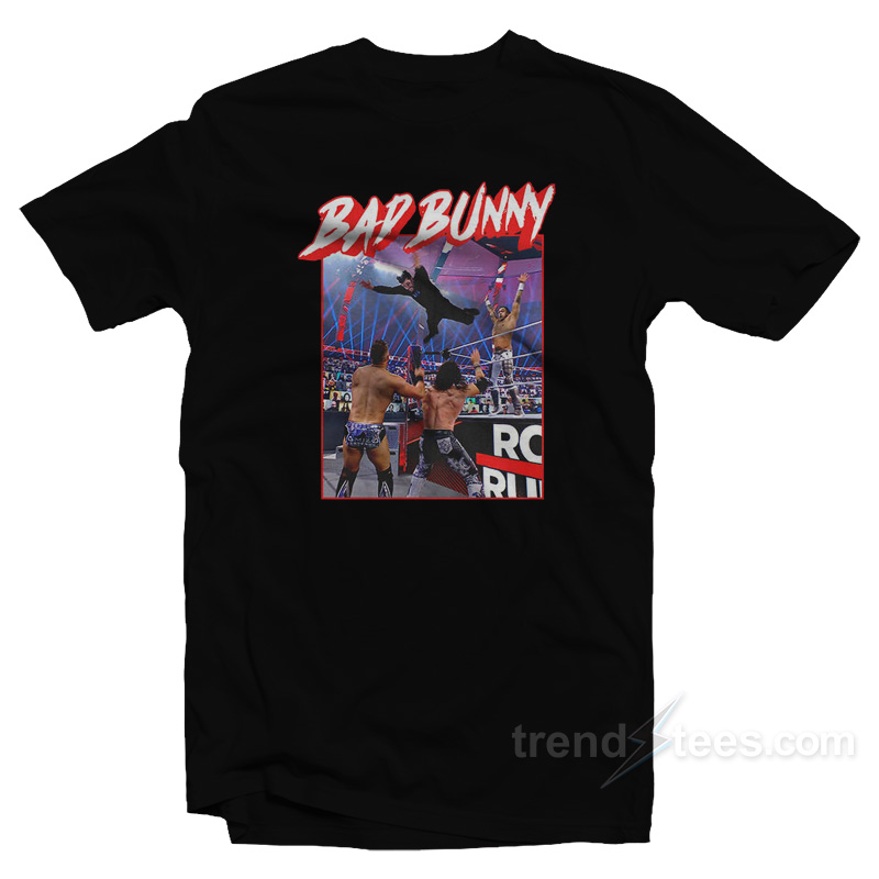bad bunny royal rumble merch