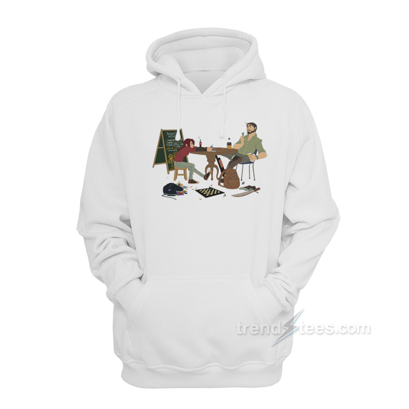 Ellie and Joel’s Poker Night Hoodie