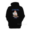 The Lonely Stoner Seems To Free His Mind At Night Hoodie