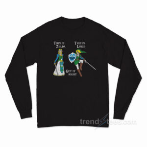 This Is Zelga This Is Luigi Long Sleeve Shirt