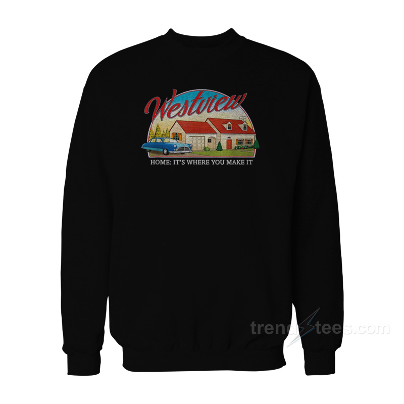 Marvel Wandavision Westview Retro Sweatshirt