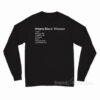 Angry Black Woman Long Sleeve Shirt