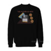 Floppy Disc The Future Is Here Sweatshirt