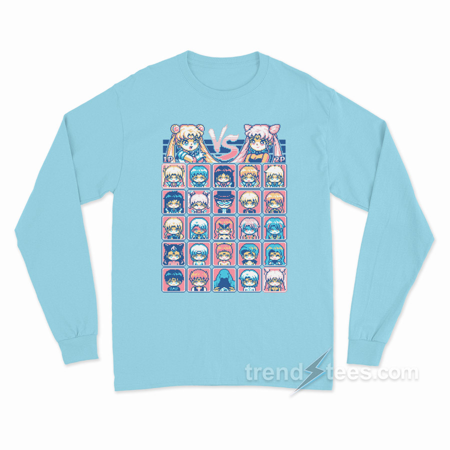 Sailor Moon Fighter Long Sleeve Shirt