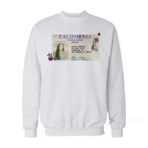 Olivia Rodrigo Driver's License Sweatshirt