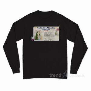 Olivia Rodrigo Driver's License Long Sleeve Shirt