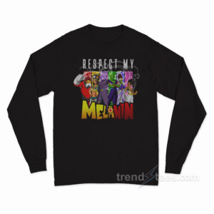 Respect My Melanin Dragon Ball Long Sleeve Shirt