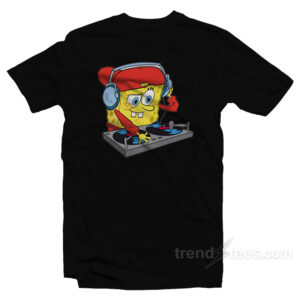 SpongeBob SquarePants DJ Sponge Turntable T-Shirt