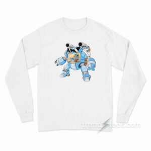 Squilly Bot Pokemon Long Sleeve Shirt