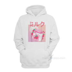 Strawberry Milk Shake Carton Hoodie