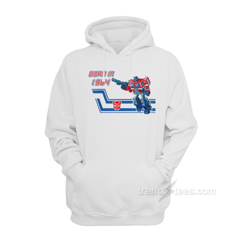 Transformers Optimus Prime G1 Box Art Born In 1984 Hoodie