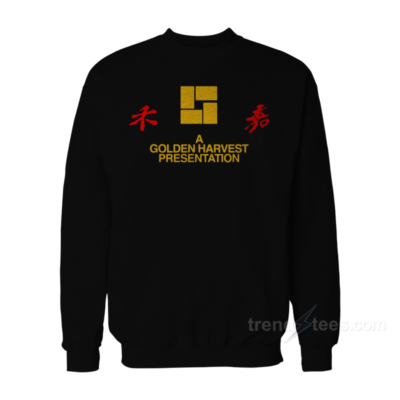 A Golden Harvest Presentation Cult Production Company Sweatshirt