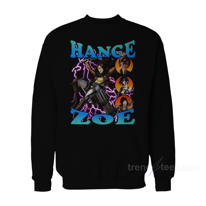 Attack On Titan Shingeki No Kyojin Hanji Zoe Hange Zoe Sweatshirt