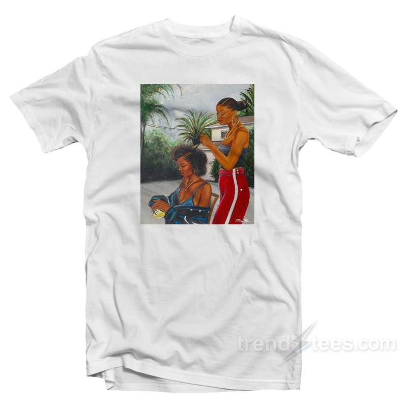 Acrylic Painting Sisters T-Shirt