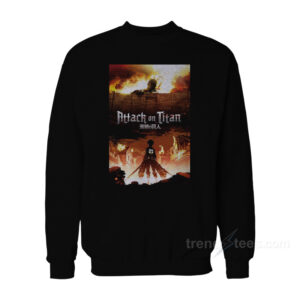 Attack On Titan Fire Sweatshirt