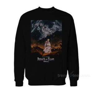 Attack On Titan Final Season Eren Titan Sweatshirt