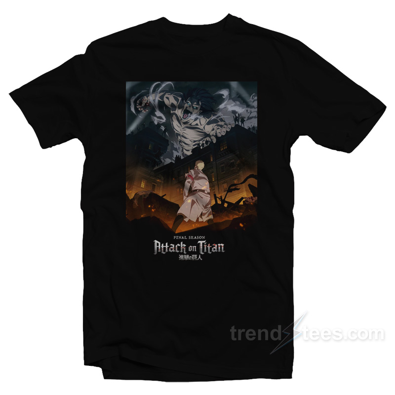 Attack On Titan Final Season Eren Titan T-Shirt