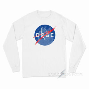 Nasa Dogecoin Long Sleeve Shirt