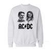 Nikola Tesla Thomas Edison AC DC Science Sweatshirt