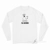 Patrick I'm Bored Long Sleeve Shirt