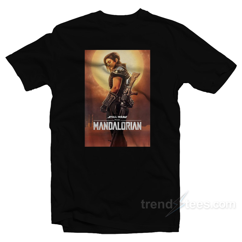 Star Wars The Mandalorian Cara Dune Poster T-Shirt