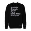 6 Magical Cities Sweatshirt
