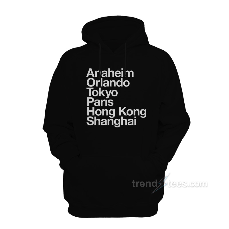 6 Magical Cities Hoodie